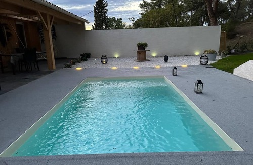 Malves-en-Minervois Casa | Le Loft "r"omain du Clos F.m.r Dans la Pinède Avec Piscine, Sauna, Spa, Billard