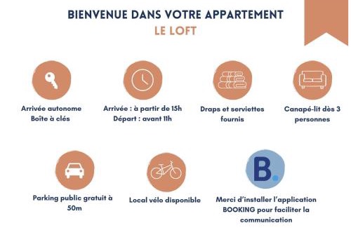 Castelsarrasin Apartamento | LE LOFT - Studio ouvert, salle de bain italienne, idéal couples
