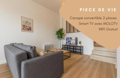 Castelsarrasin Apartamento | LE LOFT - Studio ouvert, salle de bain italienne, idéal couples