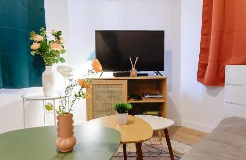 Loos Apartamento | Le Lys d Or Studio cosy proche Lille CHU
