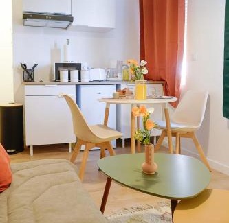 Loos Apartamento | Le Lys d Or Studio cosy proche Lille CHU