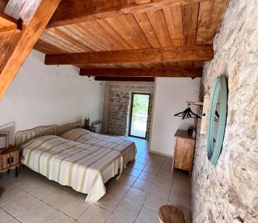 Orthoux-Serignac-Quilhan Casa | Le Mas Du Gentilhomme Chambre Lavande
