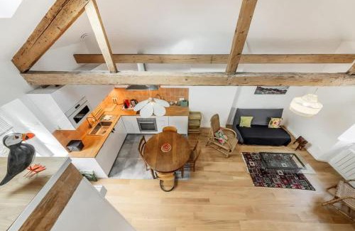 La Marne Apartamento | Le Macareux, joli duplex, 15 min Intra-Muros