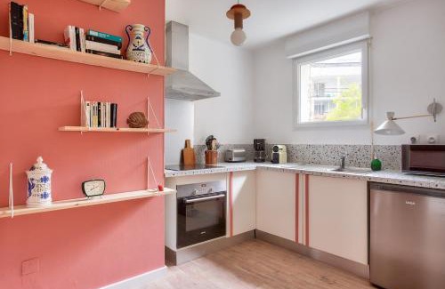 Quai de la Fosse Apartamento | LE MAILLE- T2 au calme en centre-ville