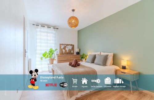 Montevrain Apartamento | Le Makatea, 4 pers, 10 min to Disneyland Paris