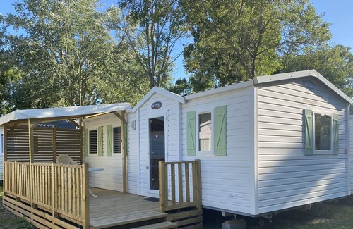 Angles Casa | Le MarieElodie85 comfortable mobile home in Le Clos Cottet campsite