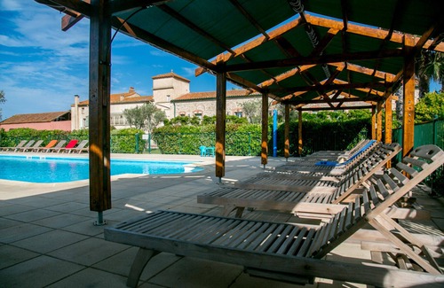Thuir Apartamento | Le Mas San Julian, casas de campo con piscina, sala de juegos para niños, amplio jardín