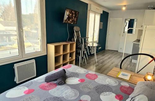 Saint-Meloir-des-Ondes Apartamento | Le Mat studio étoilé