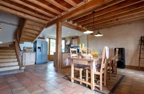 Gaillac Chalet De Esquí | Le Mazage des Trégans - Piscina climatizada - Parque