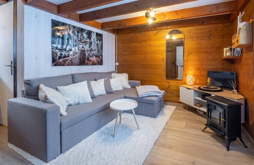 Chamonix-Mont-Blanc Chalet De Esquí | Le Mazot - mezzanine with nice view