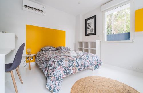 Pont des Demoiselles-Montaudran-La Terrasse Apartamento | Le Minautore - Charmant studio climatisé