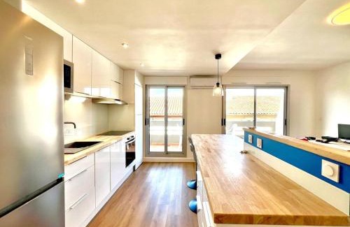 Quartier Administrations Apartamento | Le Moderne à Nîmes, proche Arènes et gare