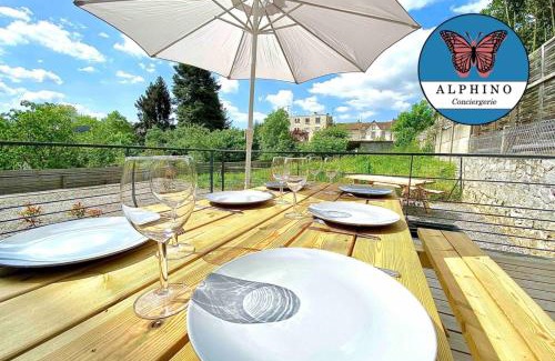 Limoges Apartamento | Le Monet, spacieux avec terrasse privée