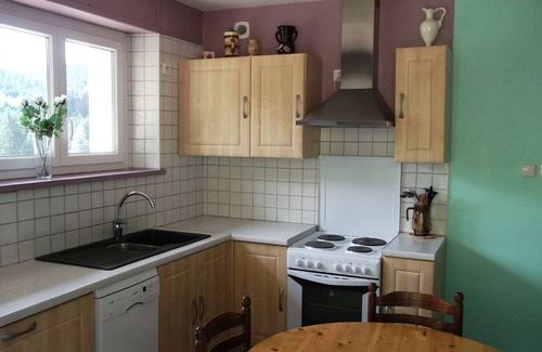 Le Tholy Apartamento | 2 * cabaña en el campo, vista al bosque, para 4 personas