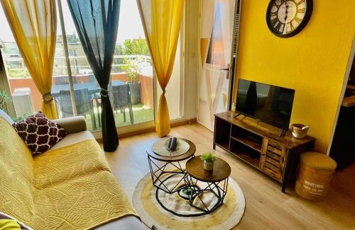 Frontignan Apartamento | Le Nautica Plage T2 climatisé en bord de mer