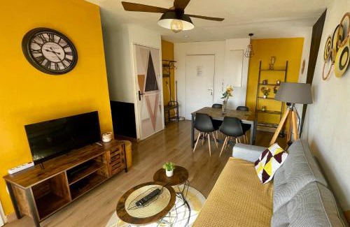 Frontignan Apartamento | Le Nautica Plage T2 climatisé en bord de mer