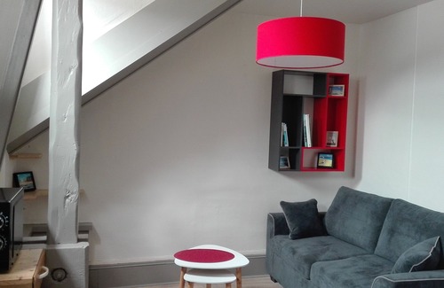 Etretat Apartamento | Le nid du géland, un pequeño y acogedor estudio cerca de la playa.