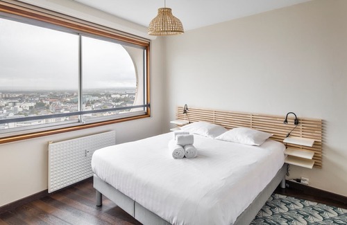 Bourg-l'Eveque Apartamento | Le Nouvel Horizon - Panoramique sur Rennes