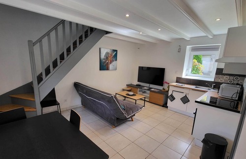 Ploudalmezeau Casa | Le P'tit Saint Roch, maisonette 35 m2 5 km from the beach