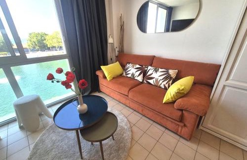 Sete Apartamento | Le Pavois d'Or, studio rénové avec goût, Superbe Vue, Proximité Gare et Centre, Climatisation