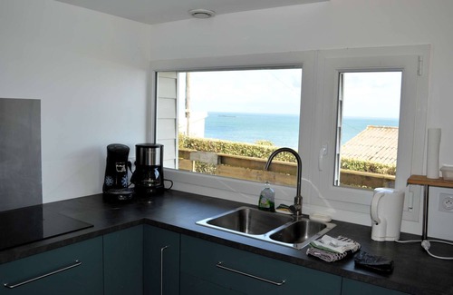 Saint-Come-de-Fresne Casa | Le Perchoir Avec vue Mer, à 300m de la Plage