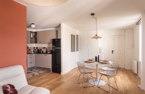 Nord-Saint-Martin Apartamento | Le Perchoir - Appt Rennes parking privé