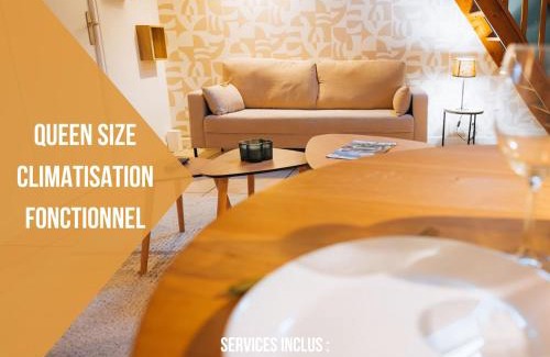 Chateauroux Apartamento | Le Perchoir - Duplex - Cozy & Atypical