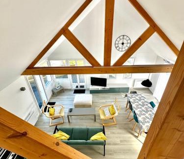 Saint-Come-de-Fresne Casa | Le perchoir avec vue mer, à 300m de la plage