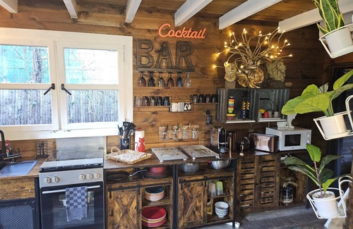 Saint-Jean-du-Pin Chalet De Esquí | Le Petit Chalet, Piscine, Jaccuzzi et Sauna