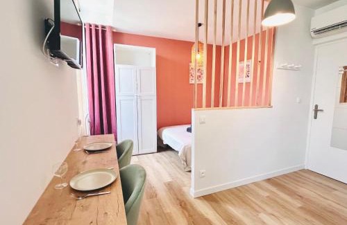 Agen Apartamento | LE QUAI 3 - Studio neuf LUMINEUX CALME - CLIM - WiFi - Gare à 200m