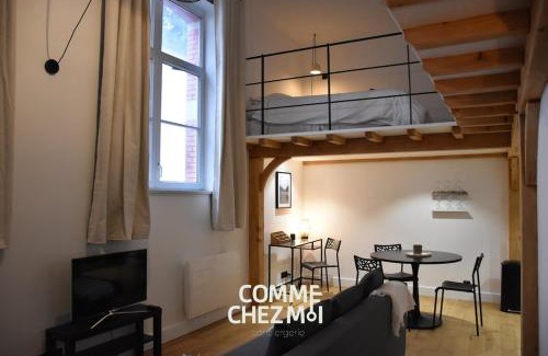 Quartier Beauregard-Boufflers-Buthegnemont-Boudonville Apartamento | Le Quai - Studio moderne et équipé à Nancy Centre
