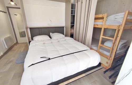 Bagneres-de-Luchon Apartamento | Le reflet des montagnes, studio, centre Luchon, 4 personnes