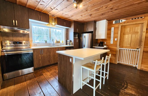 Papineau Regional County Municipality Chalet De Esquí | Le Refuge Étoilé - 1 min from federated snowmobile trails