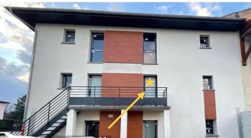 Douvaine Apartamento | Le Refuge du Léman, Duplex neuf de 80m 2, à 5 minutes de Geneve pour 4 à 6 personnes