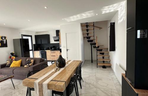 Douvaine Apartamento | Le Refuge du Léman, Duplex neuf de 80m 2, à 5 minutes de Geneve pour 4 à 6 personnes
