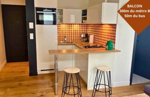Jeanne d'Arc-Longs Champs-Beaulieu Apartamento | Le Rennais - proche métro