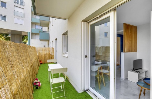 Ile de Nantes Palais des Congres Apartamento | Le Rex - Bel appt avec sauna