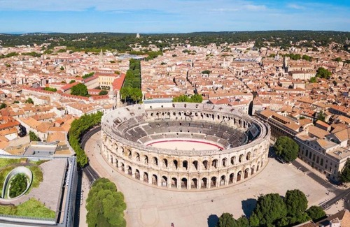 Cadereau Apartamento | Le Rex, T2 with A/C, queen size bed, Nîmes