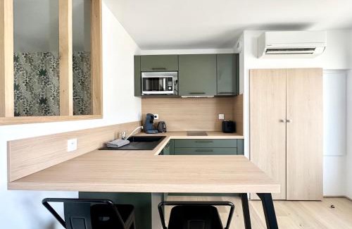 Mont-de-Marsan Apartamento | Le Safari - Neuf - Parking Privé - Calme - Wifi - Clim