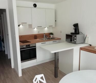 Le Touquet-Paris-Plage Apartamento | Le Saint Amand, studio cabine, agréable terrasse sud