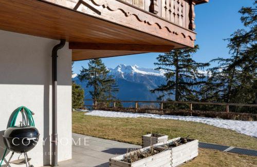 Randogne Apartamento | Le Saint Georges l Jardin et vue l By CosyHome