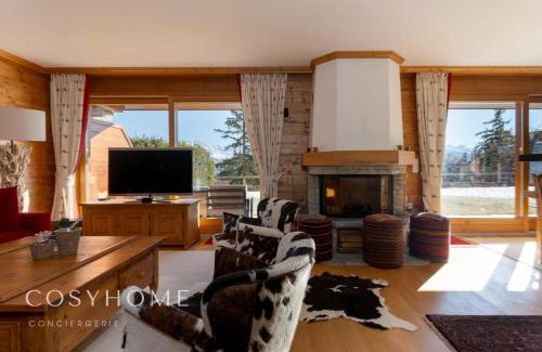 Randogne Apartamento | Le Saint Georges l Jardin et vue l By CosyHome