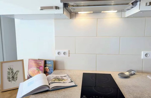 Beaumes-de-Venise Apartamento | En el antiguo apartamento del pueblo ampliamente abierto en el paisaje provenzal