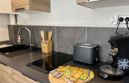 Calais Apartamento | Le Solena-Apartamento-Baño con bañera