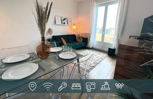 Nevers Apartamento | Le Sorbier, Style Appart'Hôtel, vers la gare, by PRIMO C0NCIERGERIE