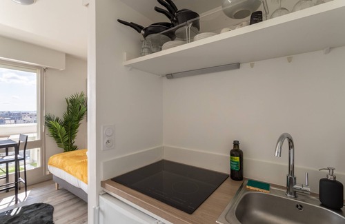 Bourg-l'Eveque Apartamento | Le Studio de l'Ange - Vue imprenable