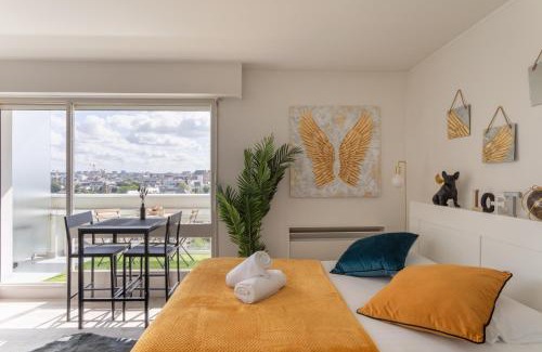 Bourg-l'Eveque Apartamento | Le Studio de l'Ange - Vue imprenable