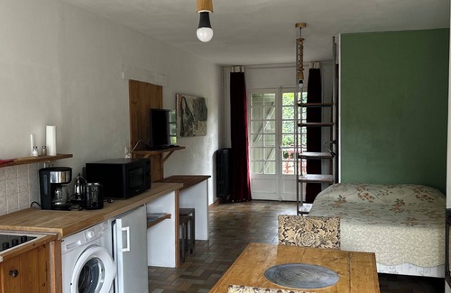 Lorris Cabaña | The Studio, una cabaña tipo loft en Lorris