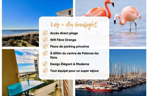 Palavas-les-Flots Apartamento | Le Sunlight - T2 bord de mer, Parking