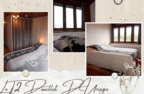 Vaulnaveys-le-Haut Apartamento | Le T2 Douillet d'Uriage - Résidence Le Louvre - Uriage- Proche Chamrousse - Jusqu'à 3 personnes - Cure thermale - Montagnes et lacs